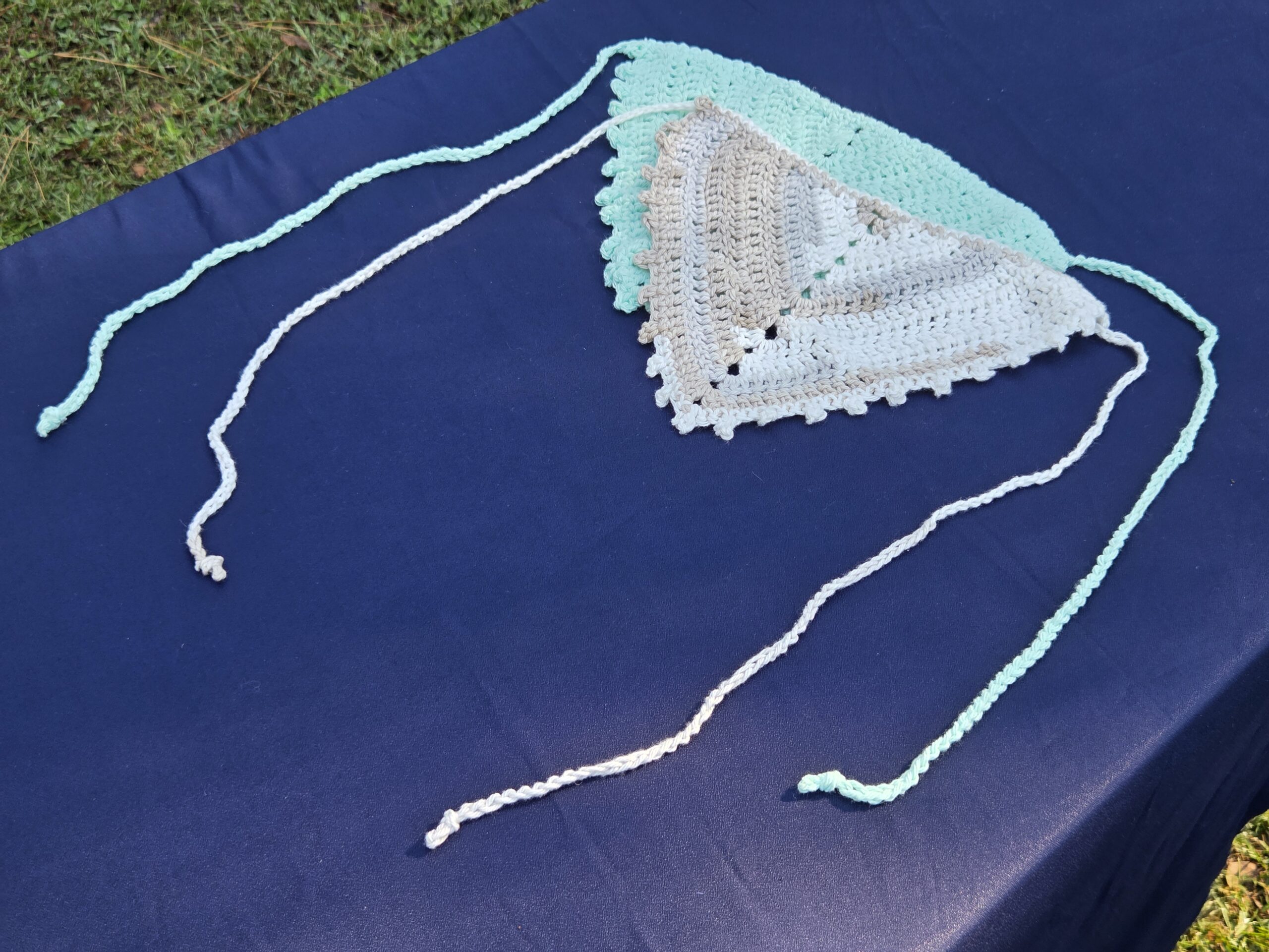 Crochet Head Scarves, set of 2 - Image 3