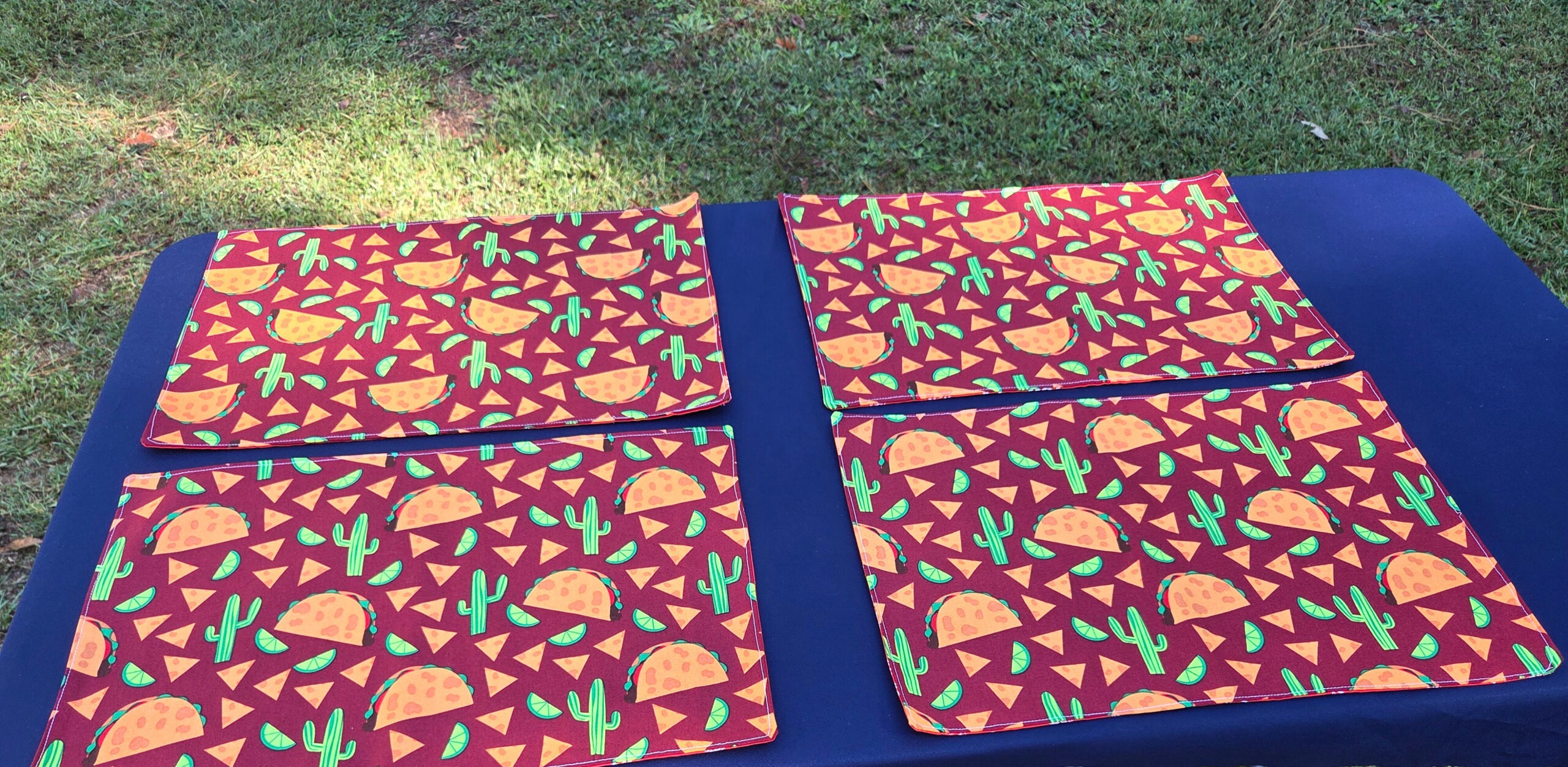 Taco Tuesday Hotsauce Placemats, set of 4 - Image 4