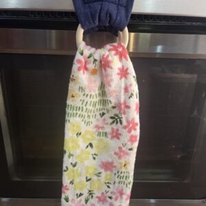 Dish Towel Hangers, set of 2 - Dark Blue