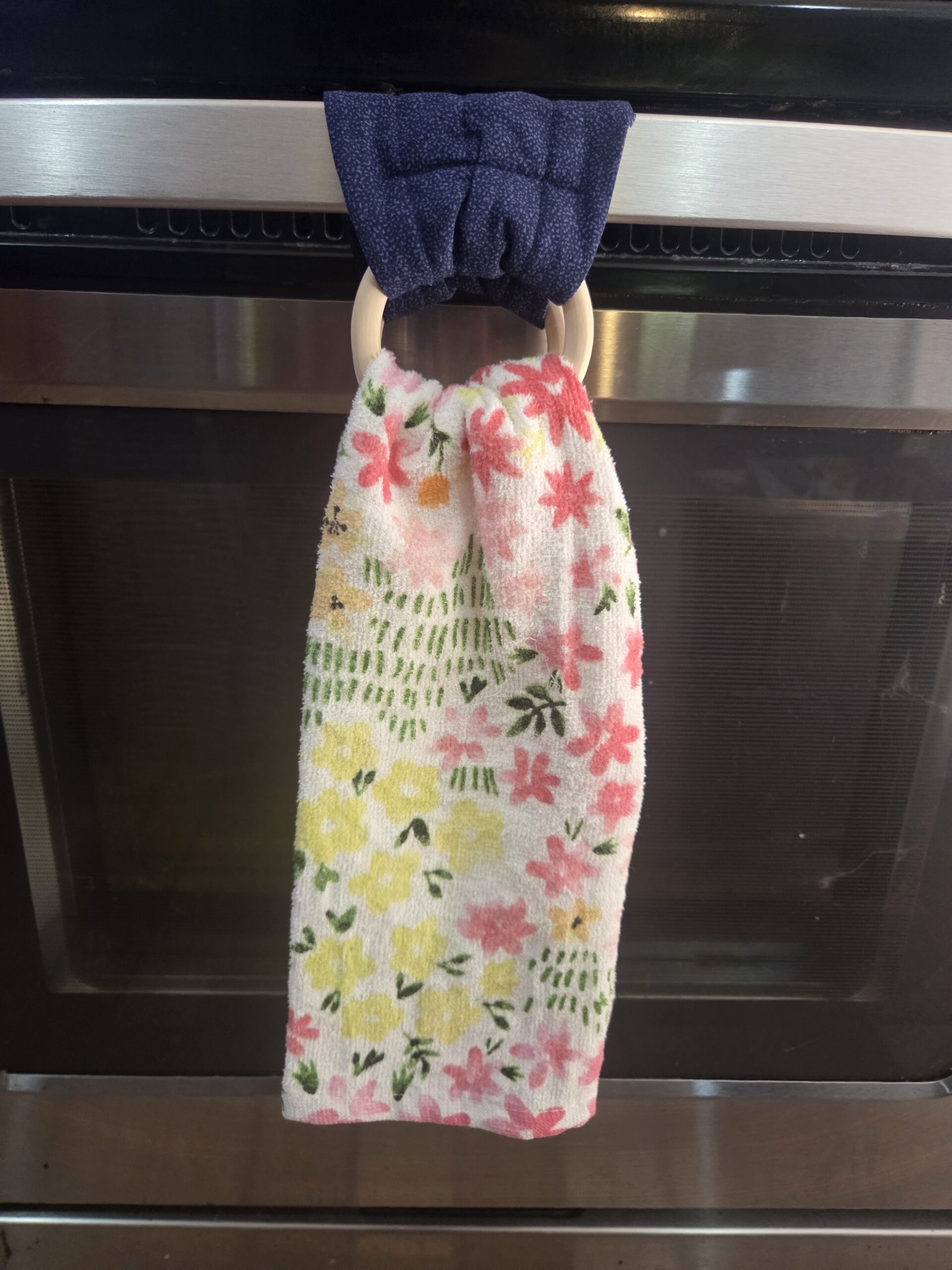 Dish Towel Hangers, set of 2 - Dark Blue
