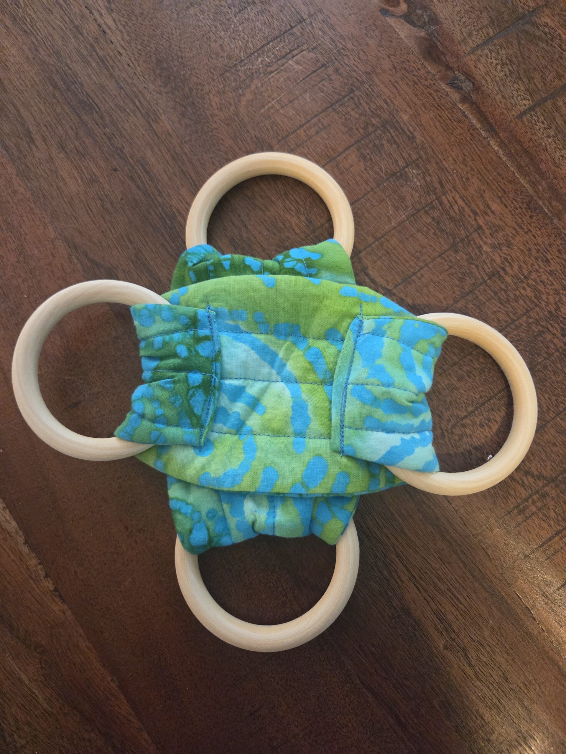 Dish Towel Hangers, set of 2 - Bluegreen-Teal - Image 2