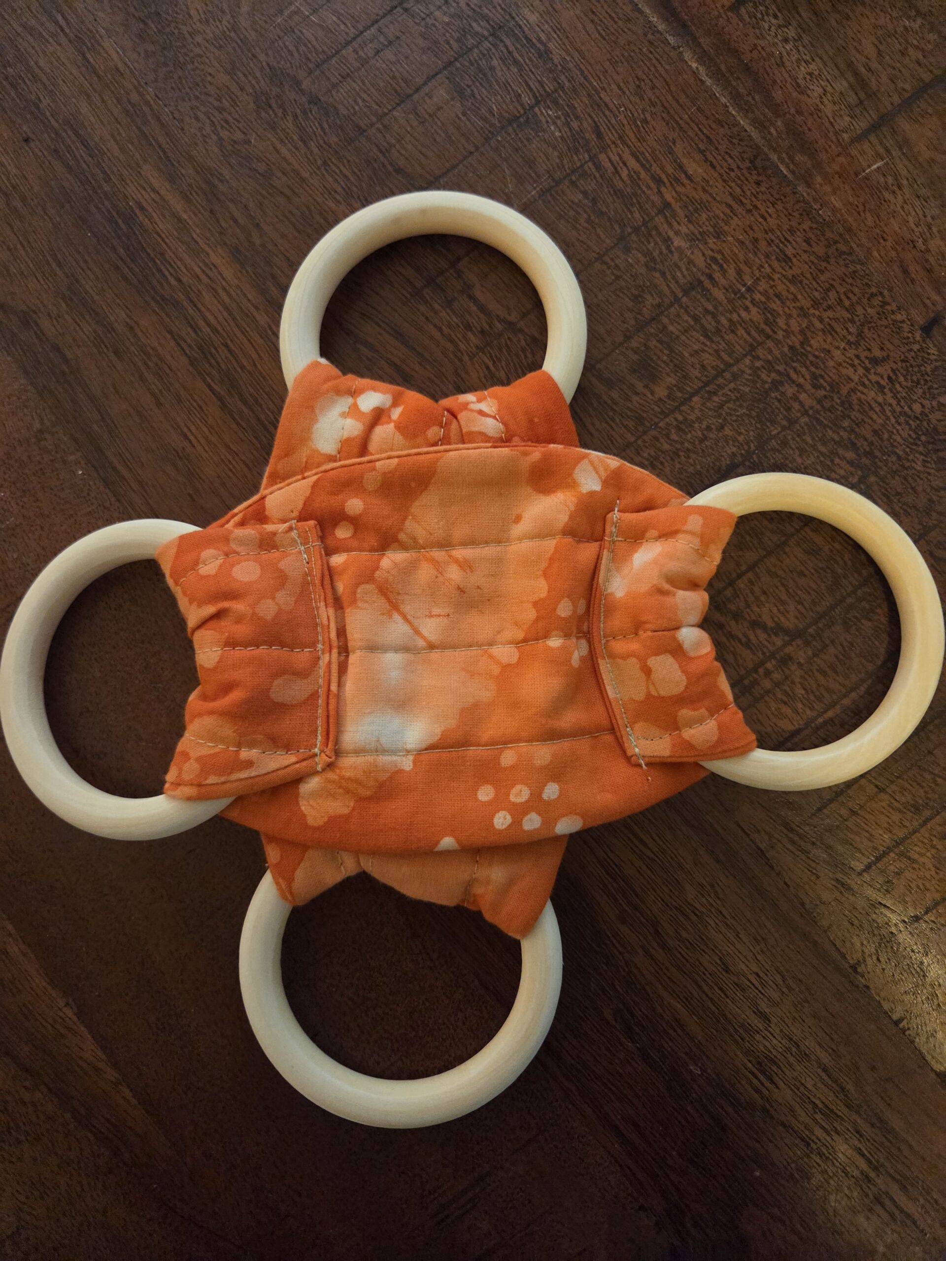 Dish Towel Hangers, set of 2 - Orange - Image 2