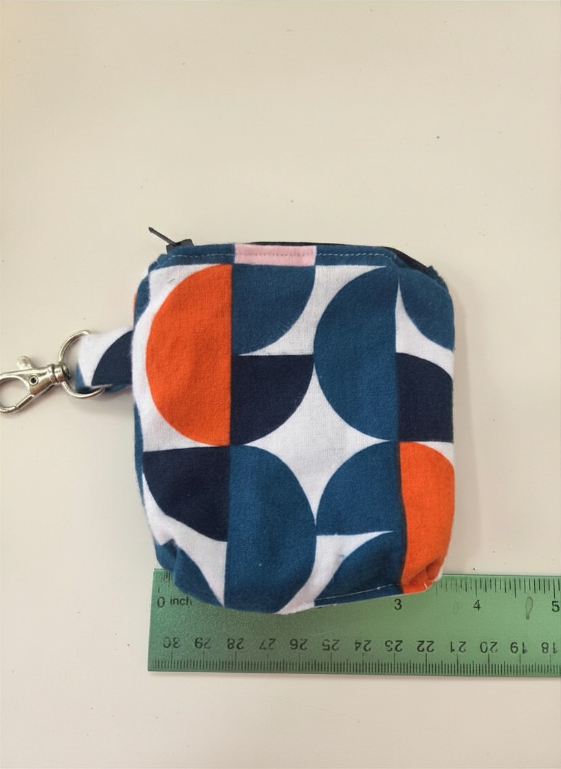 Wristlet Mini Wallet with Detachable Key Fob - Image 12