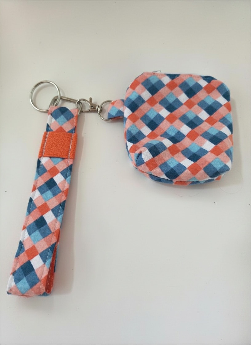 Wristlet Mini Wallet with Detachable Key Fob - Image 6