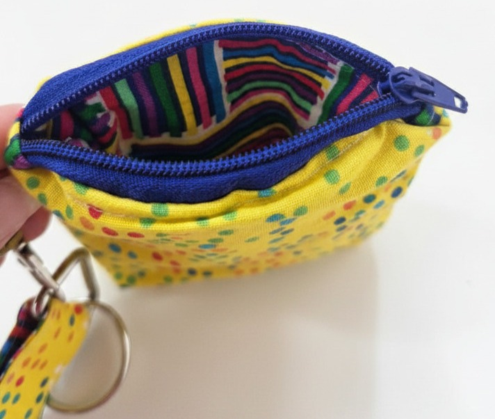 Wristlet Mini Wallet with Detachable Key Fob - Image 11