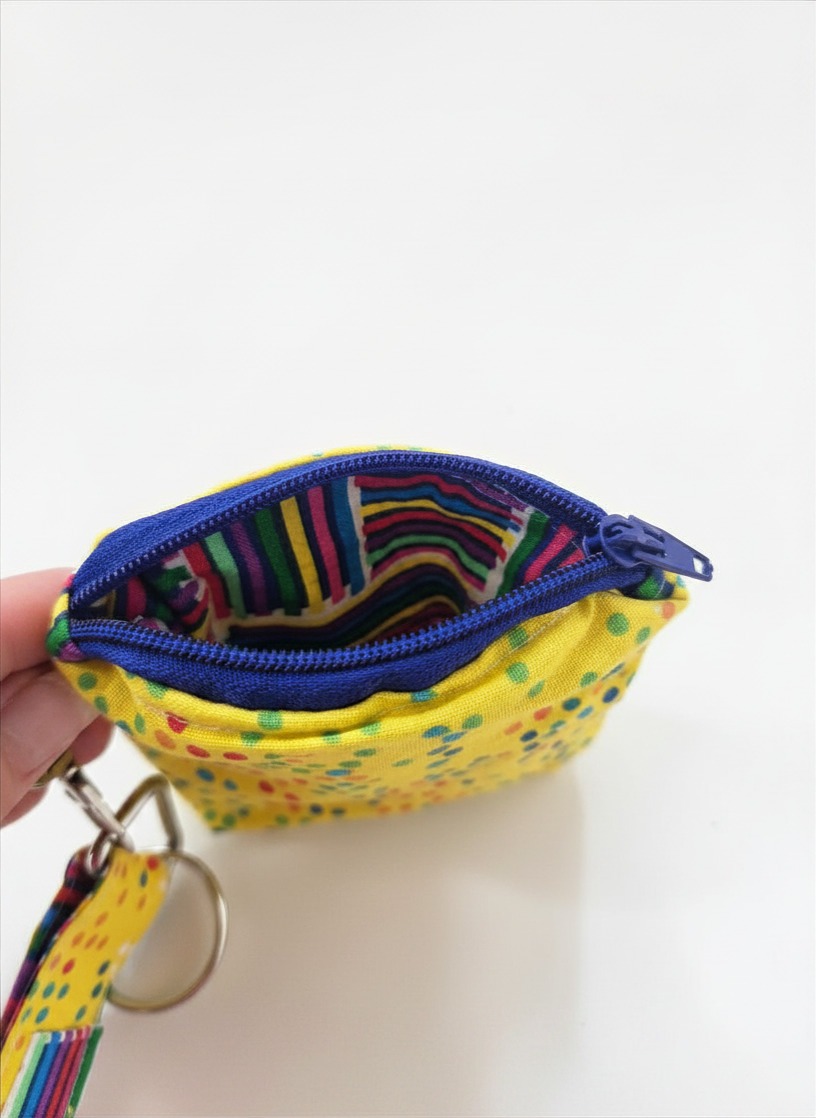 Wristlet Mini Wallet with Detachable Key Fob - Image 15