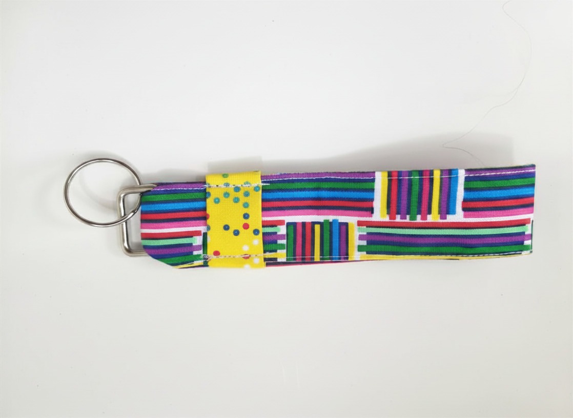 Wristlet Mini Wallet with Detachable Key Fob - Image 5