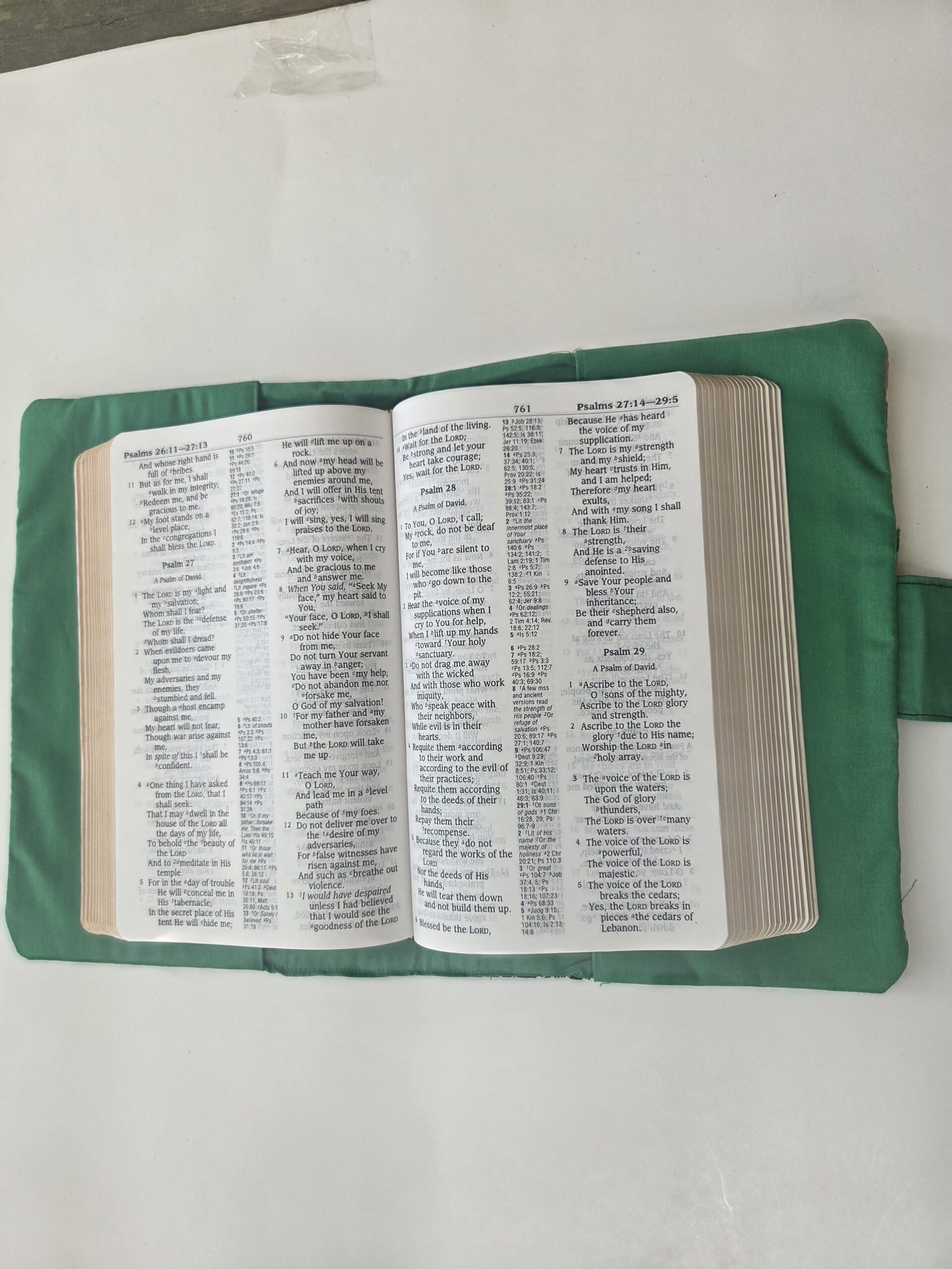 Bible Case - Granny Squares - Includes Pen and Highlighter Holder and Bookmark! - Image 11