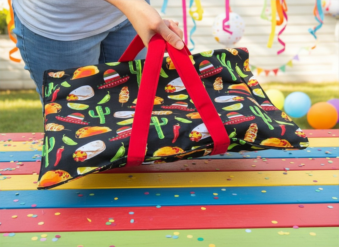 Southwestern-Themed Casserole Carrier/Tote - Image 2