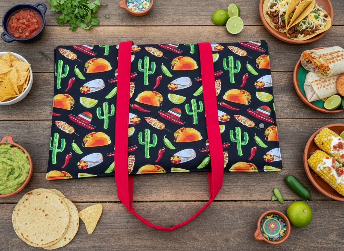 Southwestern-Themed Casserole Carrier/Tote - Image 6