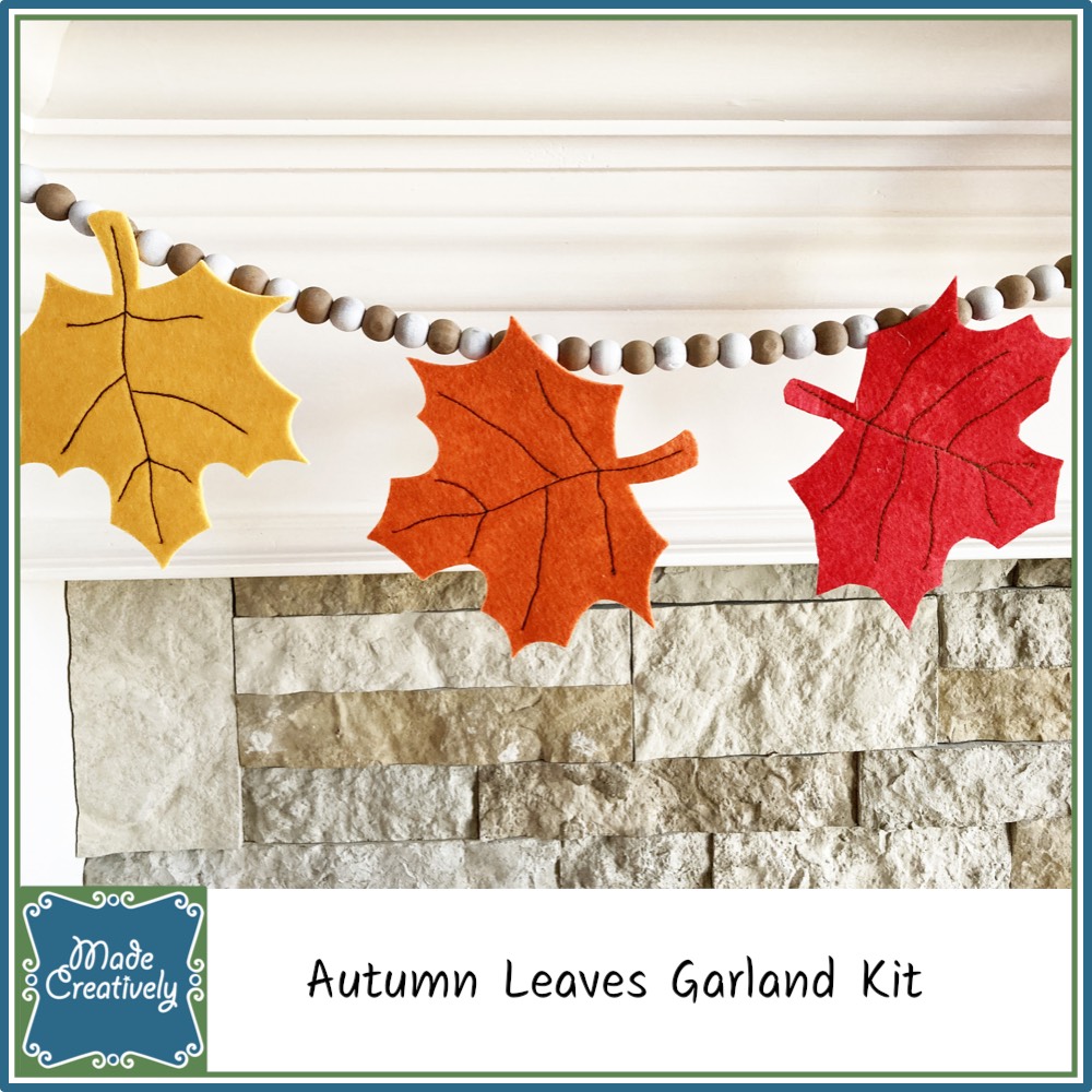 Felt Autumn Garland Craft Kit - Image 5