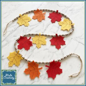 Felt Autumn Garland Craft Kit