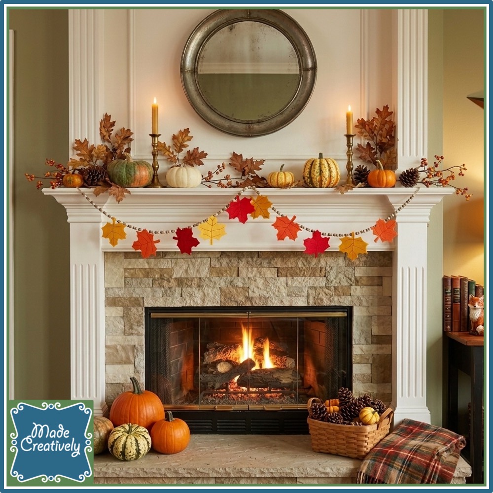 Felt Autumn Garland Craft Kit - Image 6