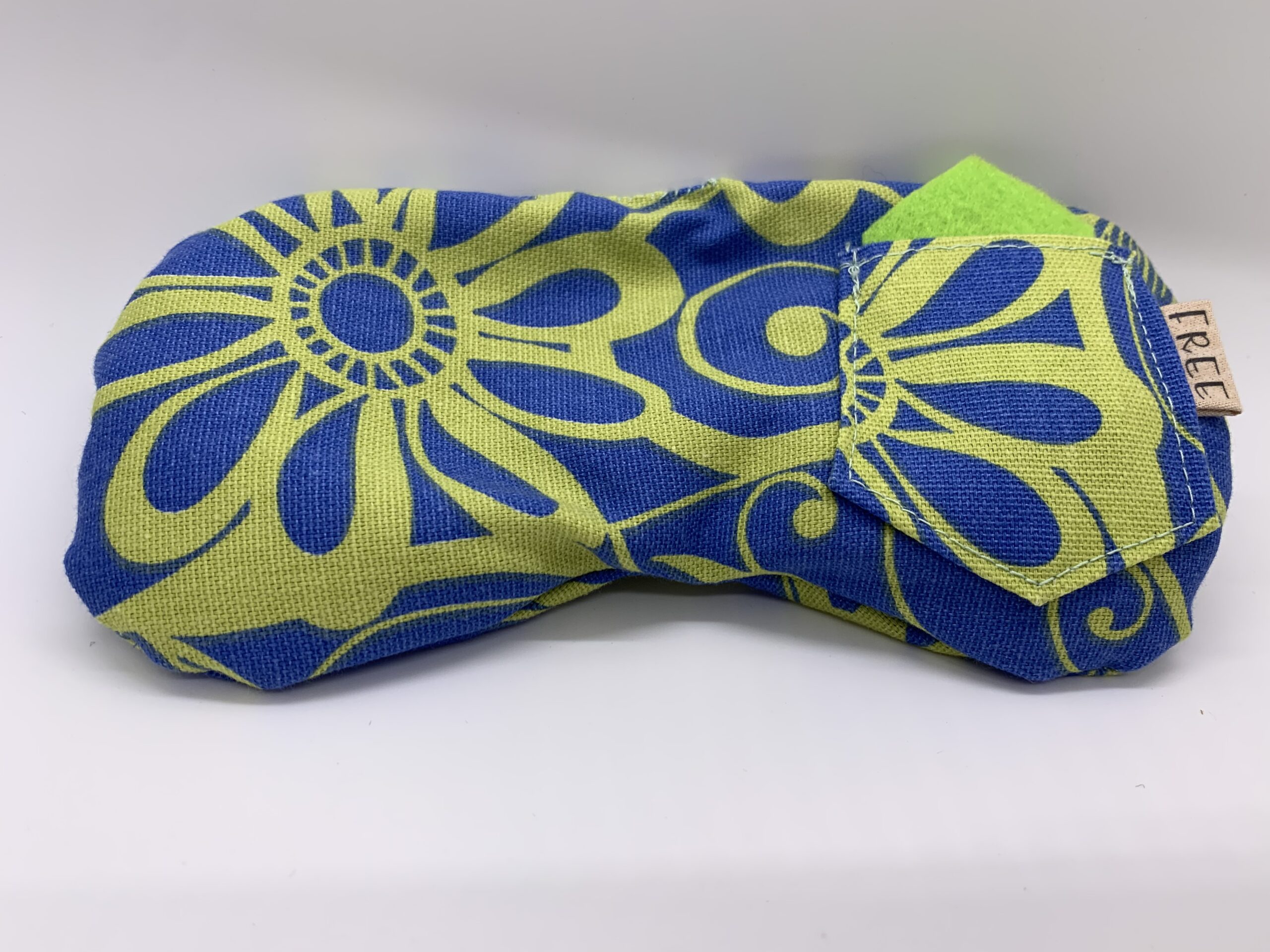 Blue & Green Eye flaxseed Pillow
