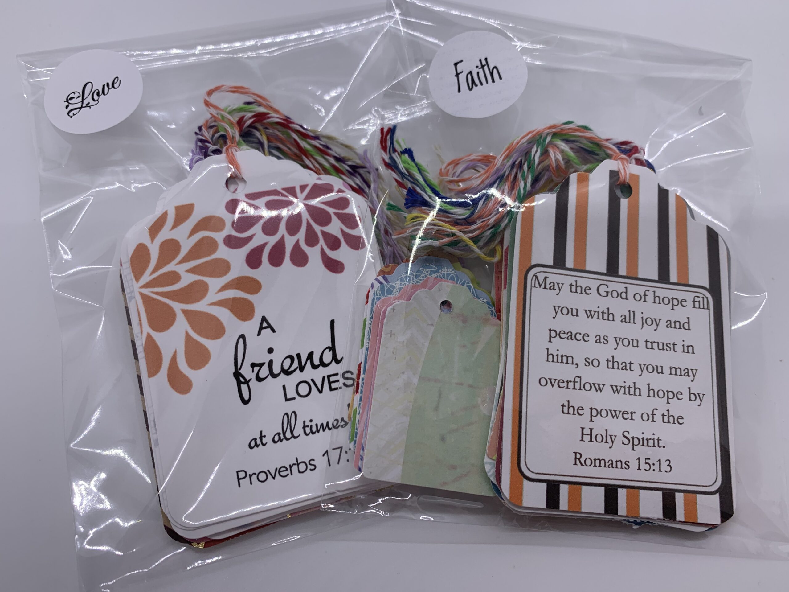 Packaged tags