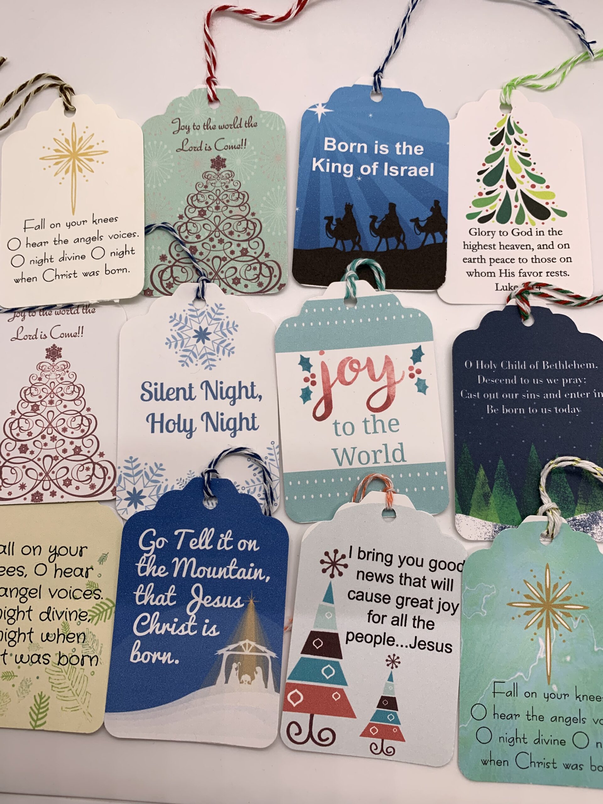 Christmas Tag Examples