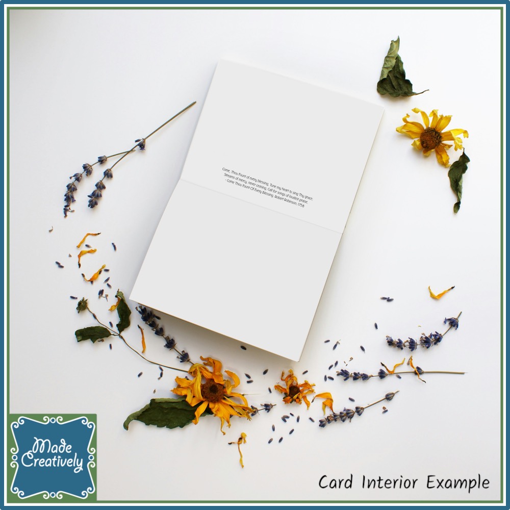 'Living Water'color Greeting Cards: Hymns - Image 11