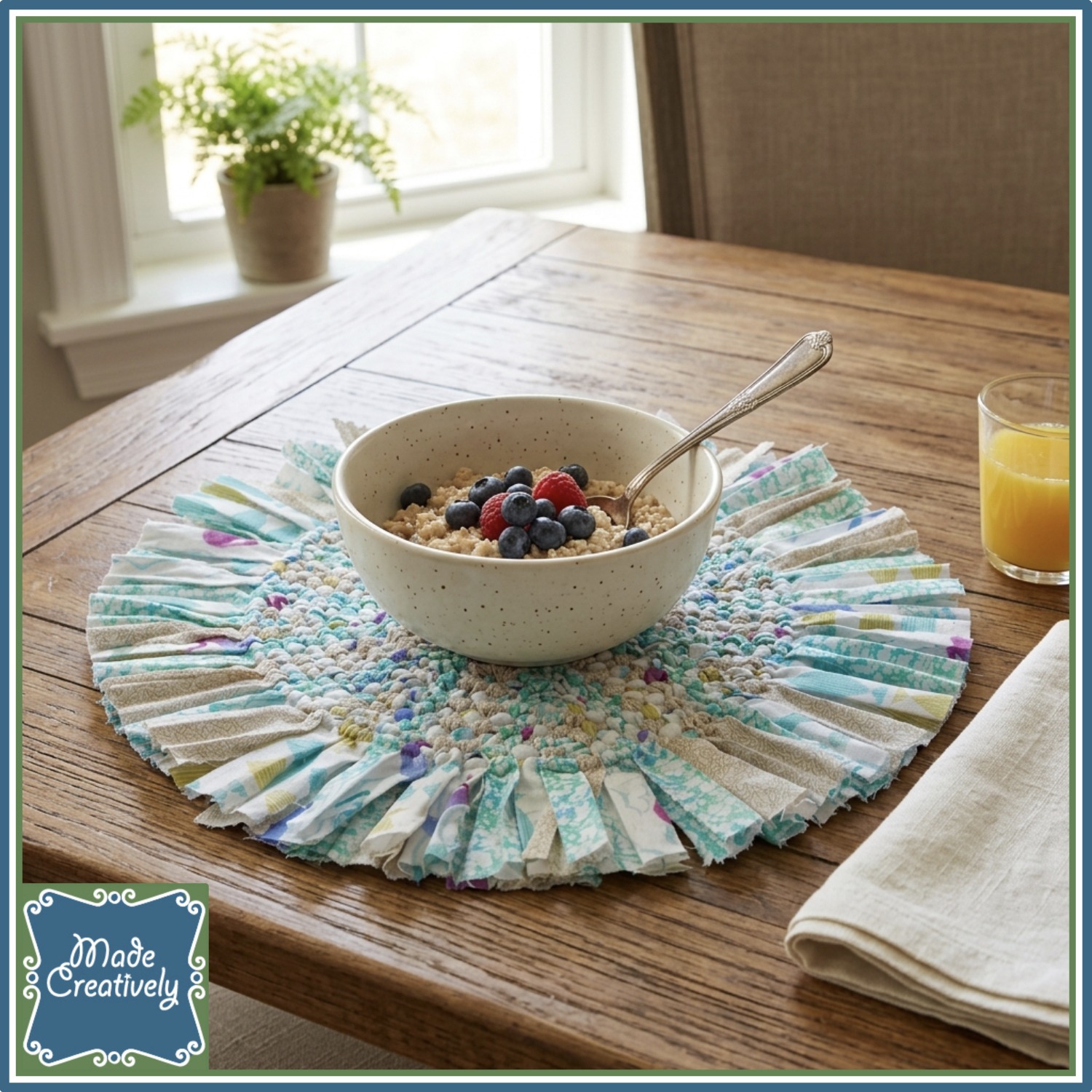 Woven Wagon Wheel Centerpiece - Image 2