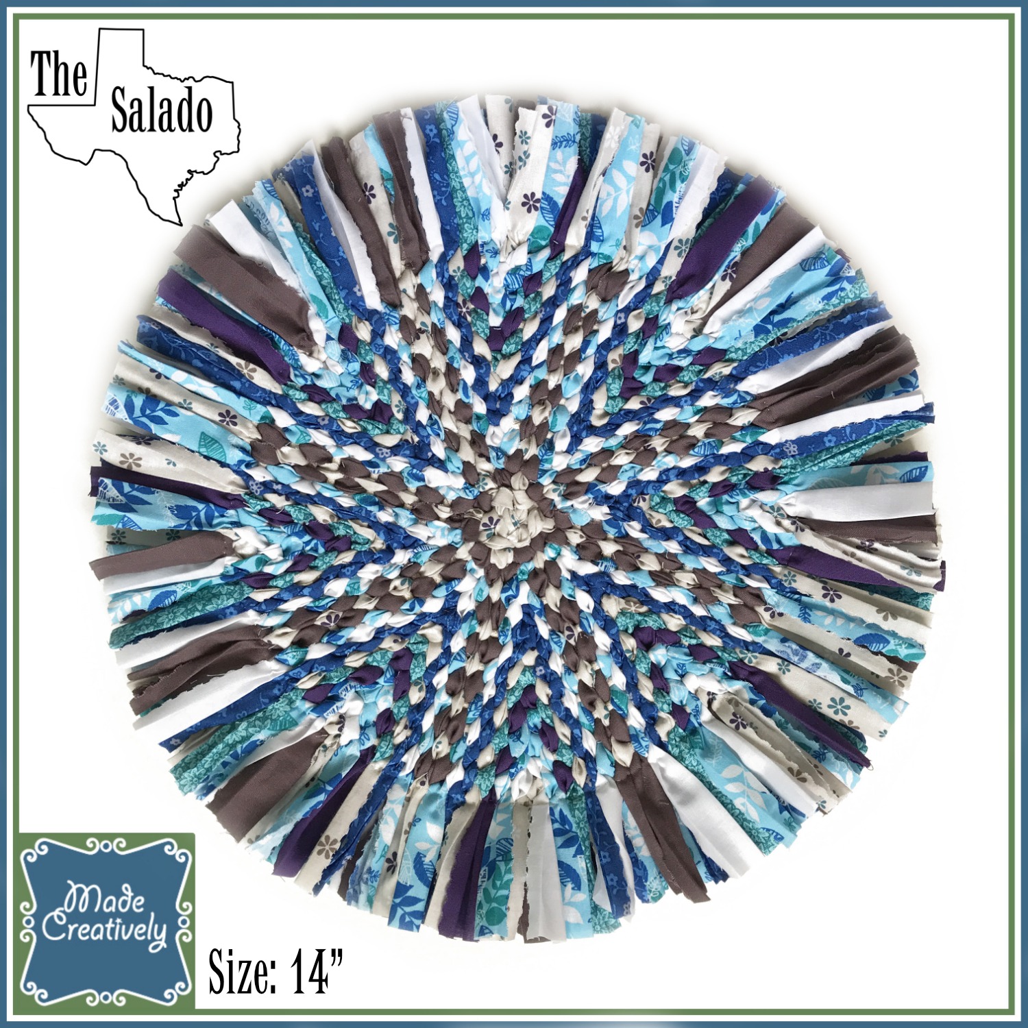 Woven Wagon Wheel Centerpiece - Image 9