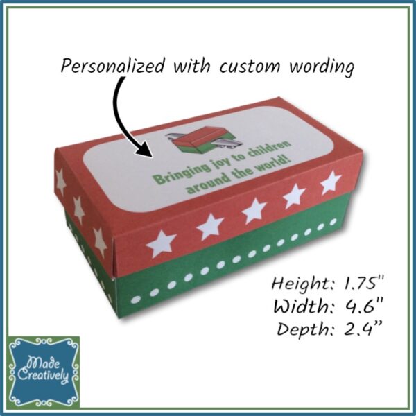Shoebox Packing Party Mini Shoebox - Image 3