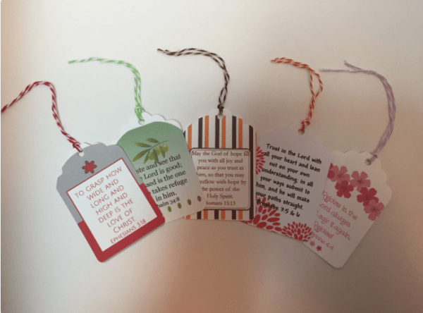 Scripture tag