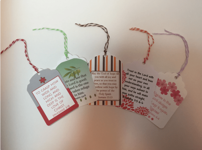 Scripture tag