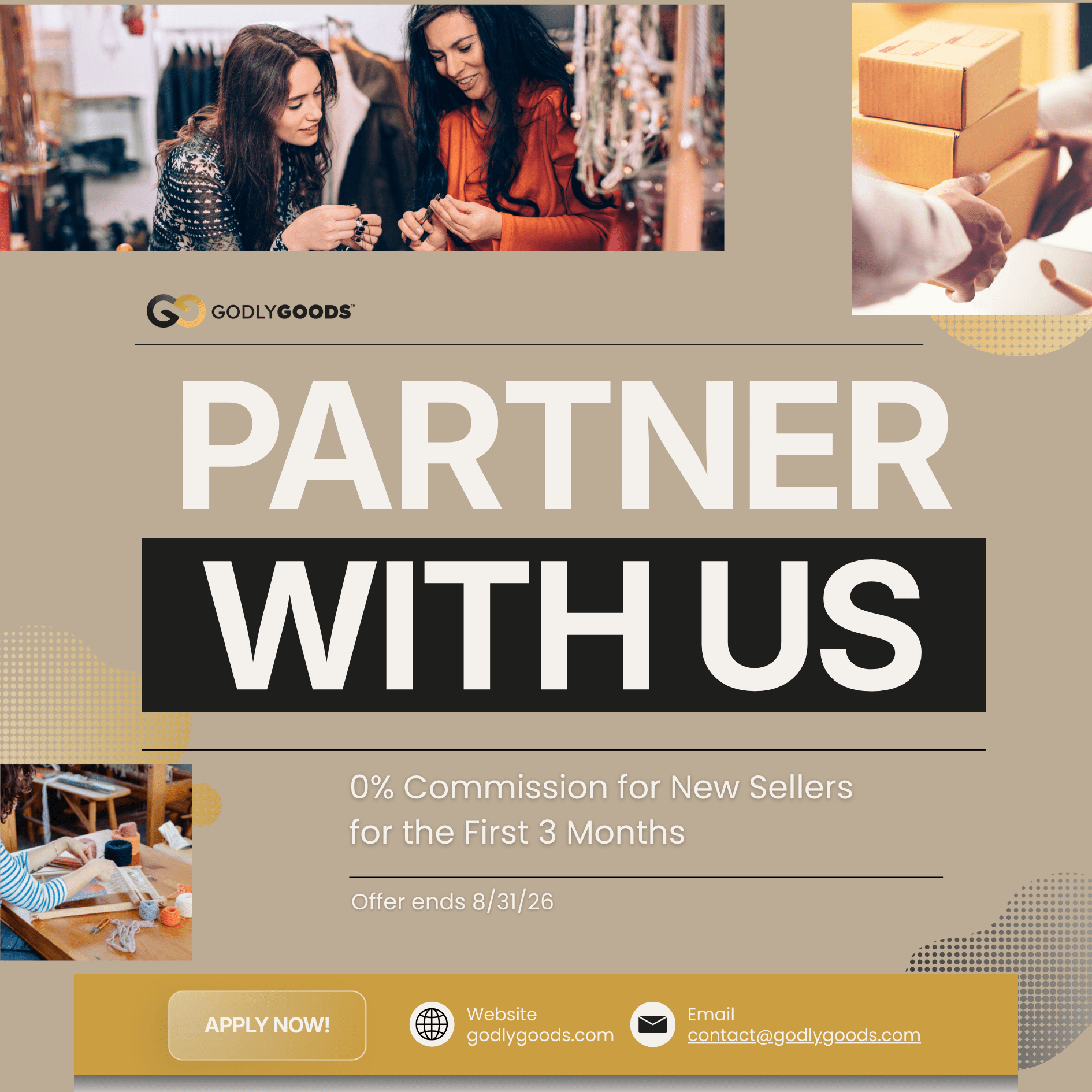0% Commission for New Sellers - First 3 Months