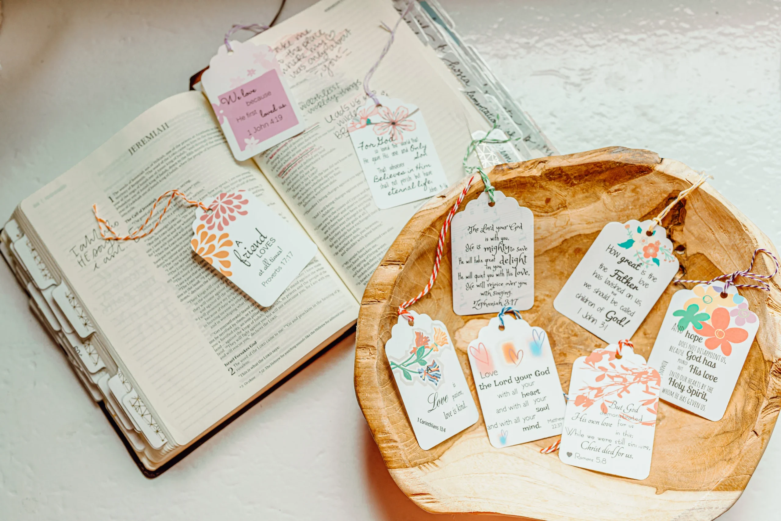 Scripture tags