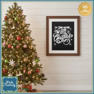 Christmas Chalkboard Sign