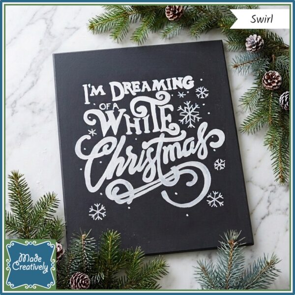 Christmas Chalkboard Sign - Image 2