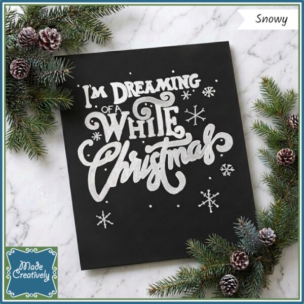 Christmas Chalkboard Sign - Image 4