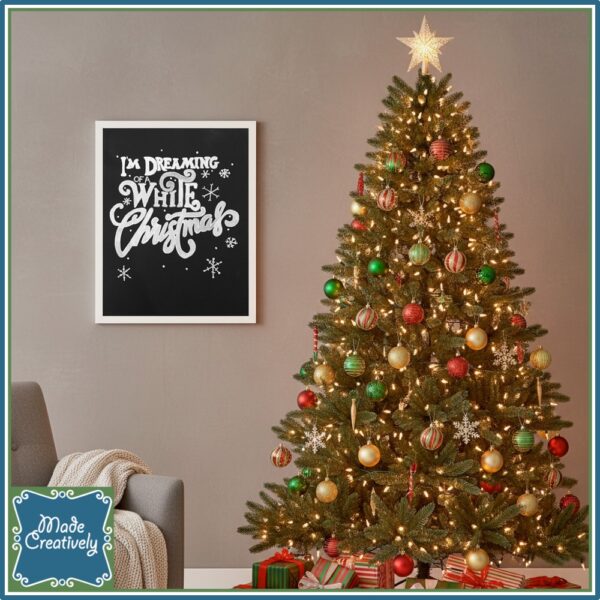 Christmas Chalkboard Sign - Image 3