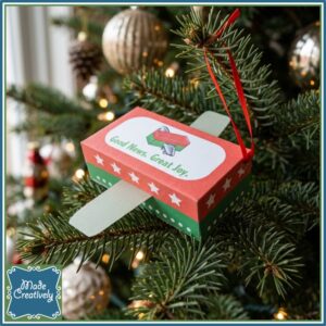 Shoebox Packing Party Mini Shoebox Ornament