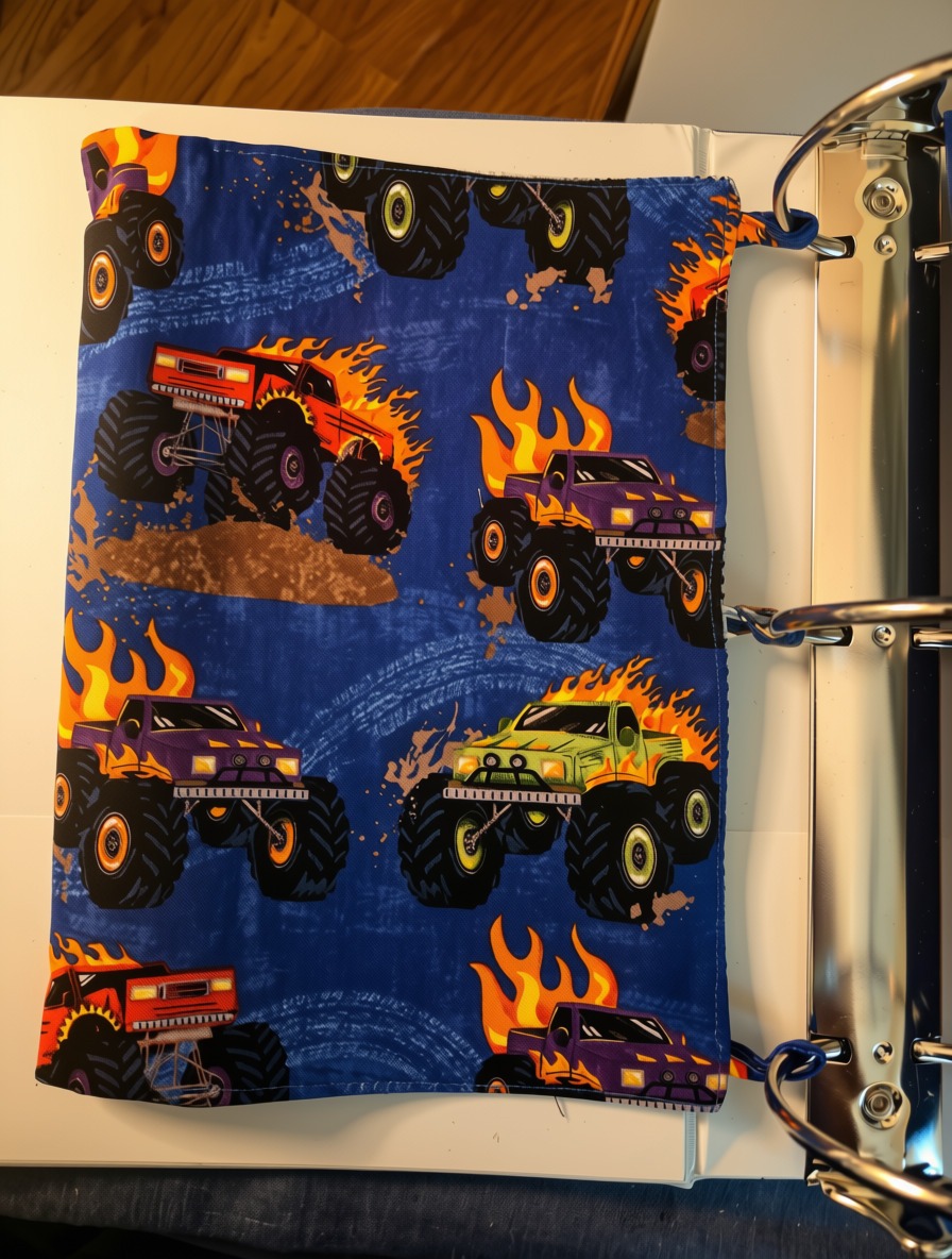 Zipper Pencil Case: Monster Trucks! - Image 3