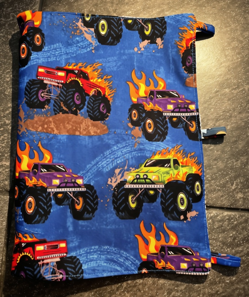 Zipper Pencil Case: Monster Trucks! - Image 5