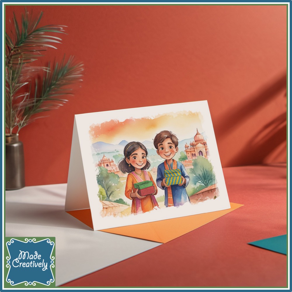 'Living Water'color Greeting Cards: Shoebox Kids - Image 6