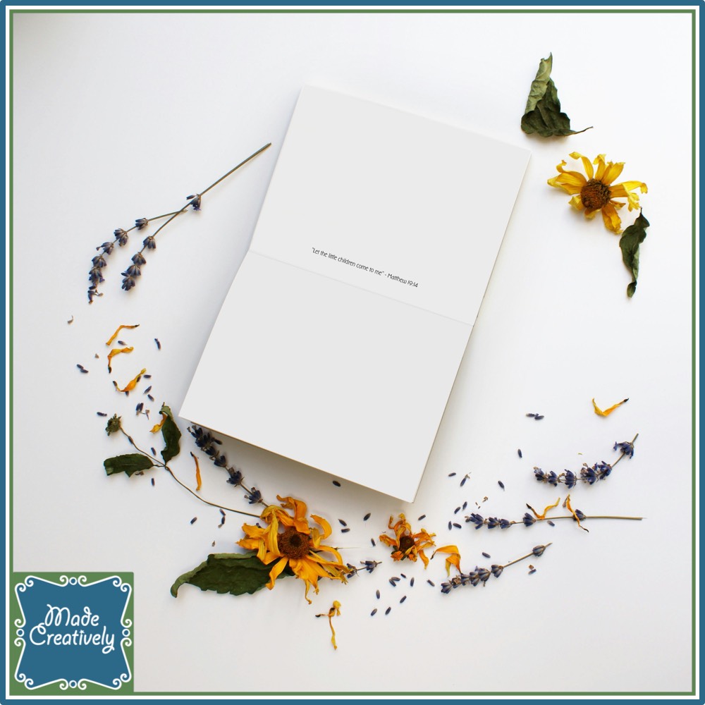 'Living Water'color Greeting Cards: Shoebox Kids - Image 2