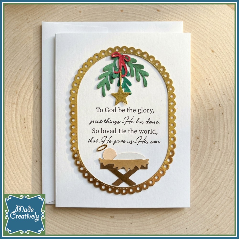 Handcrafted Christmas Card - Image 2