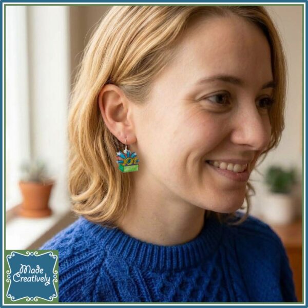 Shoebox Joy Earrings - Image 3