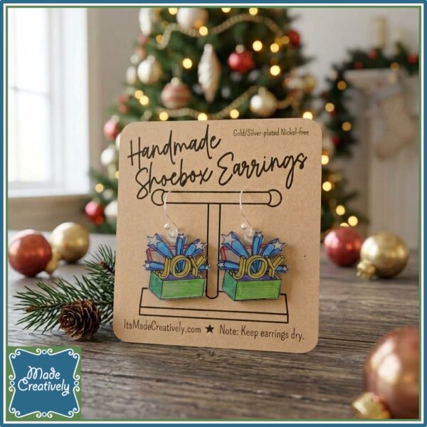 Shoebox Joy Earrings
