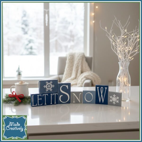 Reversible Seasonal Wooden Signs - Image 4
