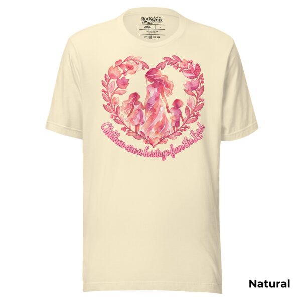 Children Are a Heritage from the Lord Christian T-Shirt | Psalm 127:3 Mom Shirt | Mother's Day Faith Tee - Image 6