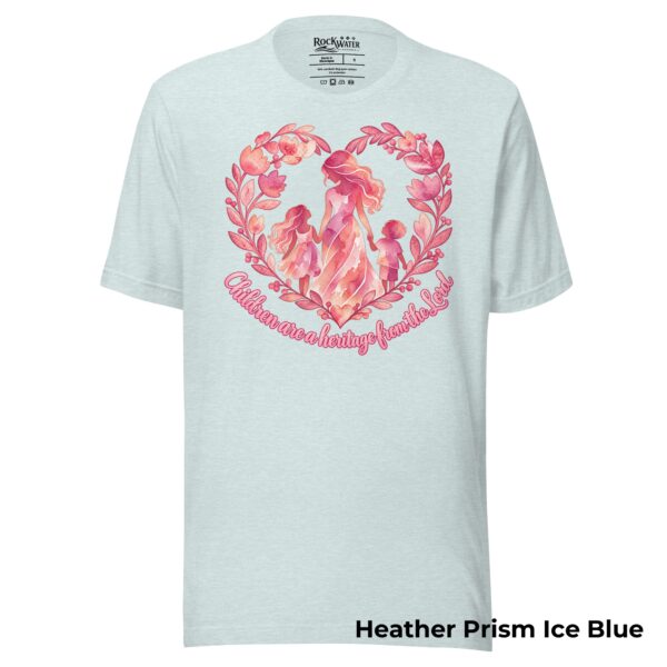Children Are a Heritage from the Lord Christian T-Shirt | Psalm 127:3 Mom Shirt | Mother's Day Faith Tee - Image 8