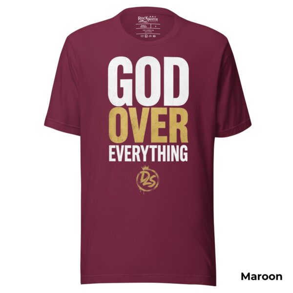 God Over Everything Christian T-Shirt | Colossians 1:17 Faith Tee | Christian Men's & Women's Shirt - Image 7