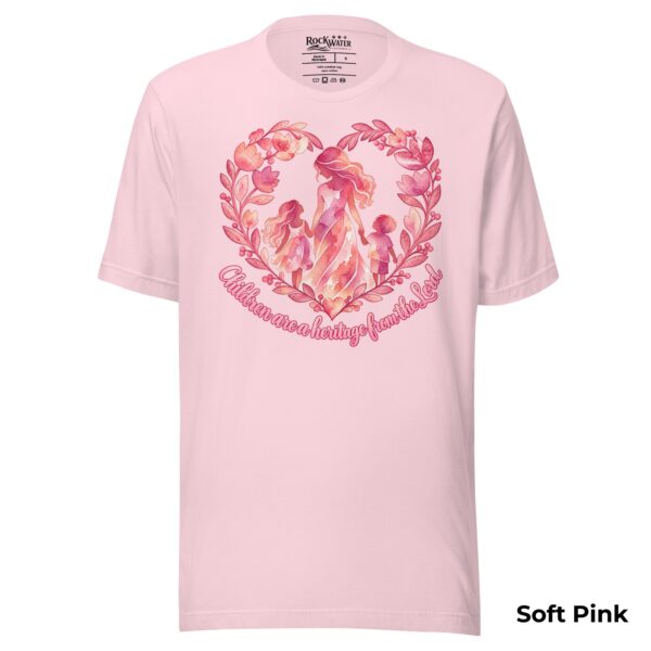 Children Are a Heritage from the Lord Christian T-Shirt | Psalm 127:3 Mom Shirt | Mother's Day Faith Tee - Image 9