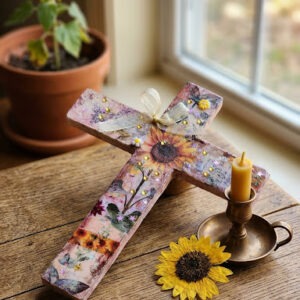 Sunflower Cross