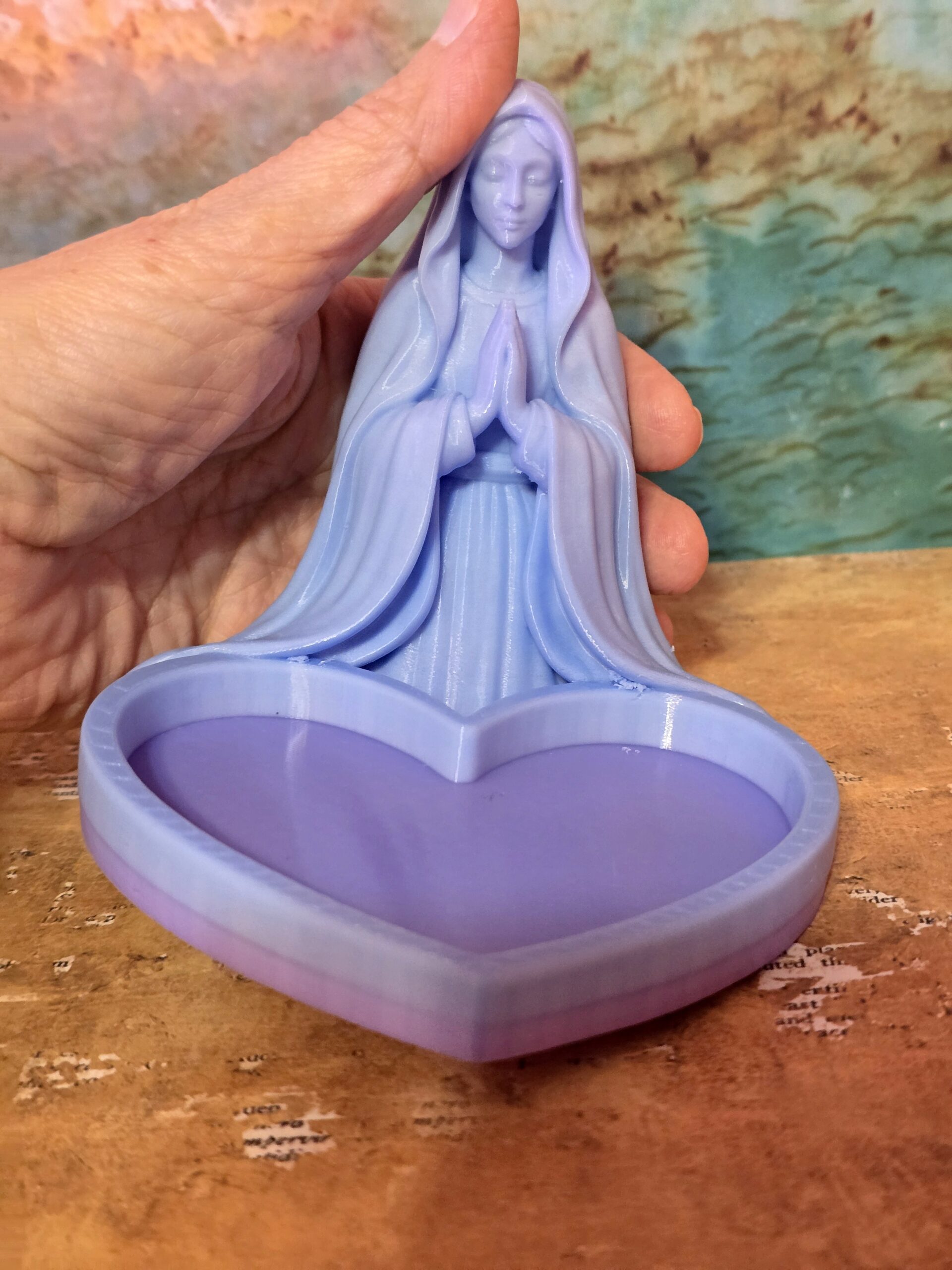 Mary Heart Shaped Catch All Dish - Image 4