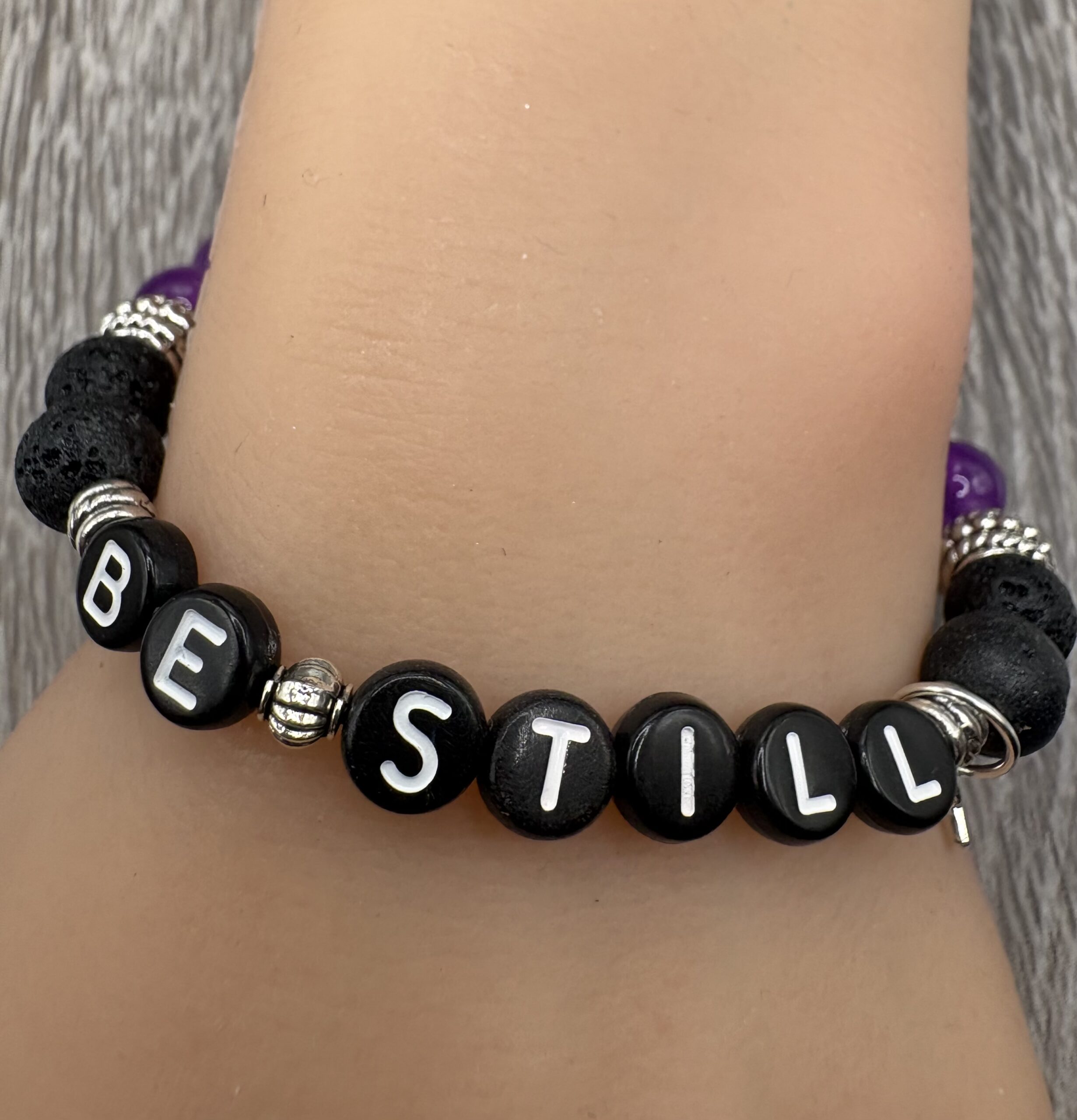 BE STILL Scripture Bracelet - Image 3