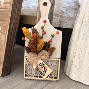 Bless This Home – Decorative Wooden Kitchen Board