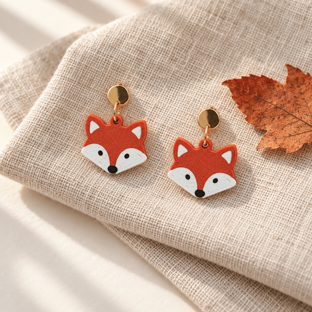 Fox Earrings — Fall Collection - Image 4